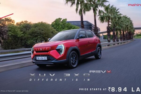 Mahindra Launches XUV 3XO REVX Series Starting at ₹8.94 Lakh